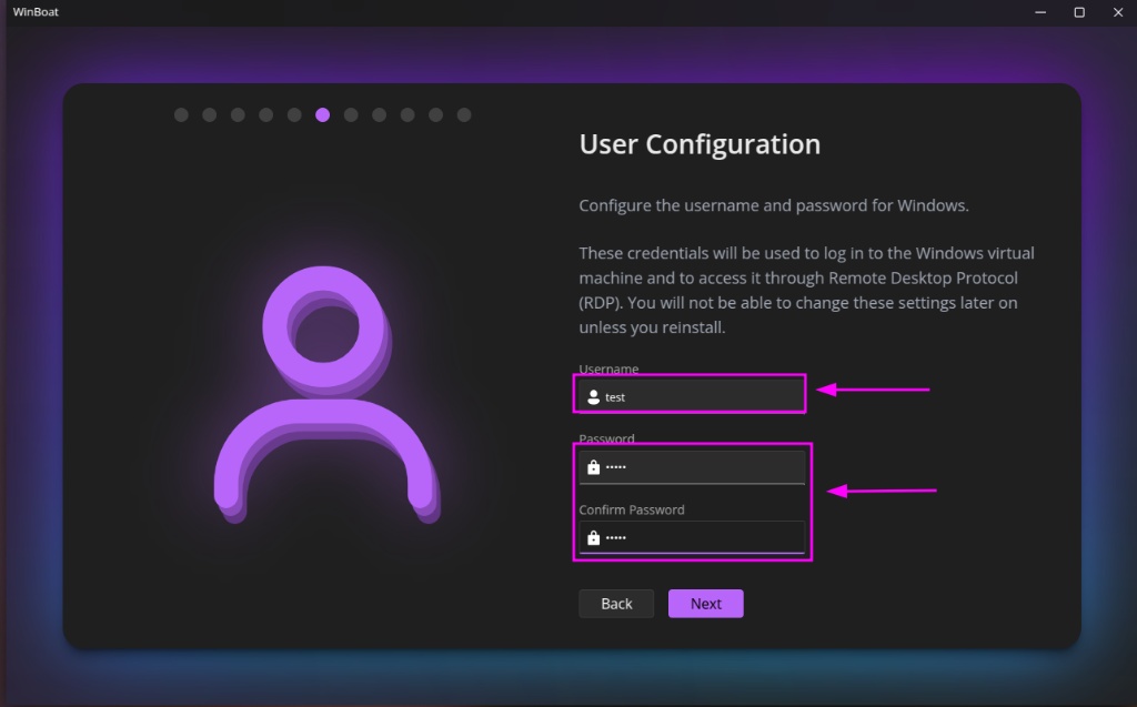 WinBoat User Configuration